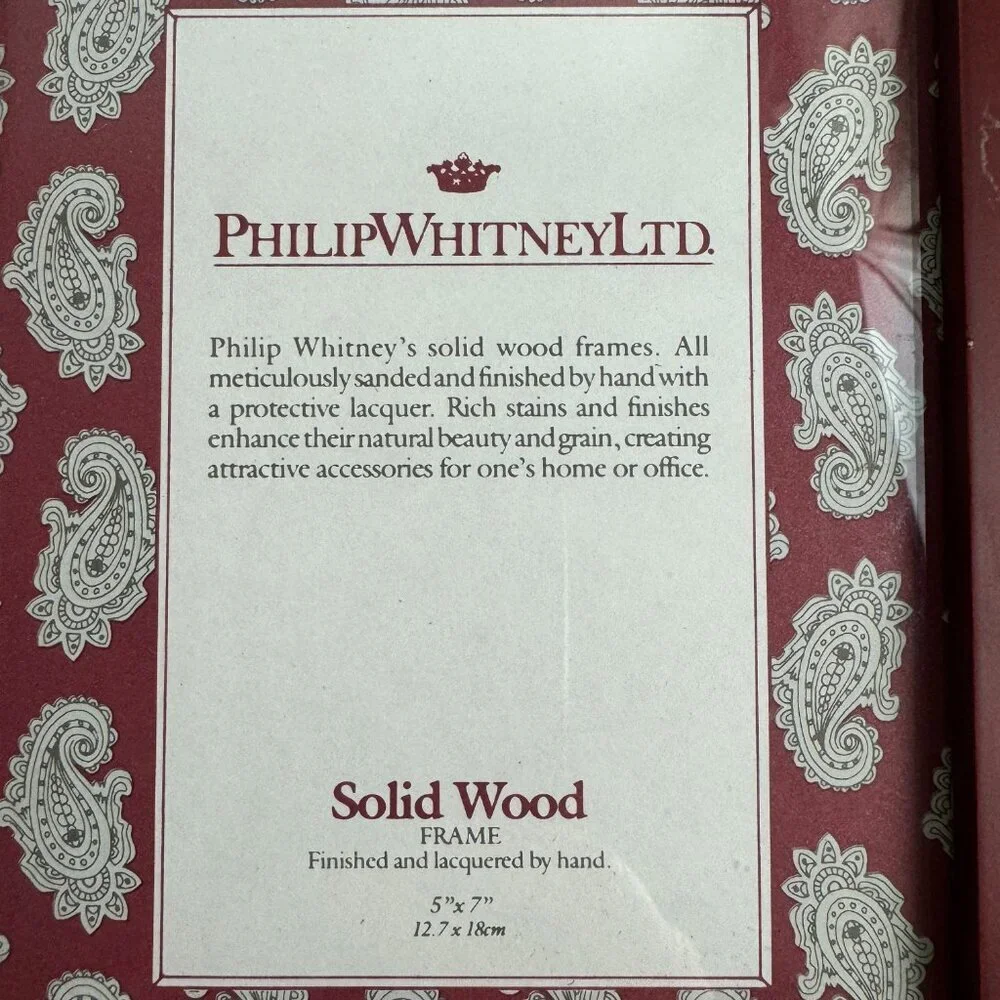 Philip Whitney Solid Wood Frame 5